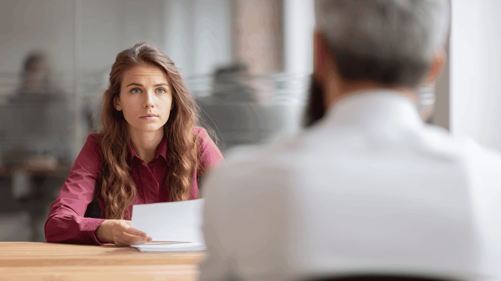 HR gesprek over werk weigering