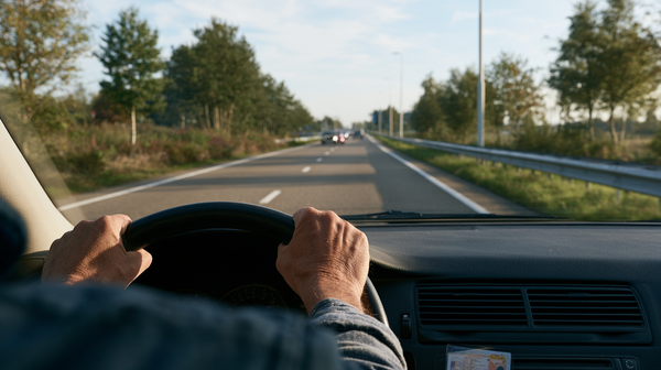 Bestuurder met buitenlands rijbewijs achter het stuur in Nederland